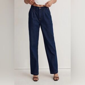 Madewell Baggy Straight Jeans